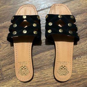 Vince Camuto, size 8 black sandals. Never worn!